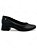 Sapato Comfortflex Preto Liso - Imagem 1