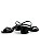 Sandália Your Shoes Preta Metal - Imagem 4