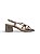 Sandália Your Shoes Onix Tiras e Cristais - Imagem 1