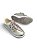 Tênis Your Shoes Prata Passante Strass - Imagem 5