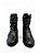 Bota Perlatto Preta Cano Médio Zíper Lateral - Imagem 3