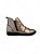 Bota Your Shoes Prata Pelica Zípers Laterais - Imagem 1