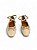 Sapatilha Your Shoes Off White Aplique Prata - Imagem 2