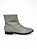 Bota Your Shoes Cinza Couro - Imagem 1