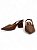 Slingback Your Shoes Marrom Bico Fino - Imagem 3