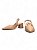 Slingback Your Shoes Nude Bico Fino - Imagem 3