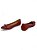 Sapatilha Your Shoes Vermelho Couro Bico Fino - Imagem 4