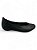 Sapatilha Your Shoes Preto Couro - Imagem 1