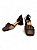 Sapato Your Shoes Telado Laço Marrom - Imagem 3