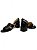 Sandália Your Shoes Preta Salto Veniz - Imagem 4