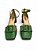 Sapato Your Shoes Telado Laço Verde - Imagem 2
