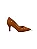 Scarpin Your Shoes Caramelo Spikes Dourado - Imagem 1