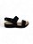Sandália Softli Velcro Preta - Imagem 1