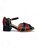 Sandália Your Shoes Azul Marinho e Vermelho - Imagem 1