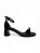 Sandália Your shoes Preta Laço - Imagem 1