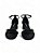 Sandália Your shoes Preta Laço - Imagem 2