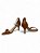 Sandália Your Shoes Caramelo Salto Fino - Imagem 4