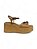 Sandália Your Shoes Caramelo Plataforma - Imagem 1