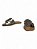 Rasteira Your Shoes Onix Aplique de Metal - Imagem 3