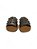 Rasteira Your Shoes Onix Aplique de Metal - Imagem 2