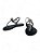 Rasteira Your Shoes Flor Preta Tira Traseira - Imagem 3