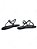 Rasteira Your Shoes Flor Preta Tira Traseira - Imagem 4