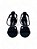 Sandália Your Shoes Preta Nobuck - Imagem 2
