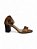 Sandália Your Shoes Caramelo Salto Bloco - Imagem 1