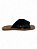 Rasteira Your Shoes Preta Cruzada Maxi Paete - Imagem 1