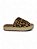 Tamanco Your Shoes Flat Onça Cruzada - Imagem 1