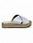 Tamanco Your Shoes Flat Branco Cruzado - Imagem 1