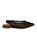 Slingback Your Shoes Marrom Trama Linho - Imagem 1