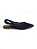 Slingback Your Shoes Azul Marinho Trama - Imagem 1