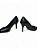 Scarpin Lia Line Preto Salto Fino - Imagem 4