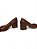 Scarpin Lia Line Marrom Salto Bloco - Imagem 4