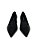 Scarpin Lia Line Preto Salto Bloco - Imagem 2