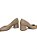 Scarpin Lia Line Nude Salto Bloco - Imagem 4