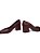Scarpin Lia Line Marsala Salto Bloco - Imagem 4