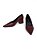 Scarpin Lia Line Marsala Salto Bloco - Imagem 3