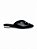 Mule Your Shoes Preto Metal Prata - Imagem 1