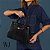 Bolsa WJ Preta Croco Bridão Grande - Imagem 4
