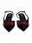 Scarpin Slingback Your Shoes Preto e Marsala Verniz - Imagem 2