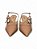 Scarpin Slingback Your Shoes Nude Verniz Laço - Imagem 2