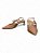 Scarpin Slingback Your Shoes Nude Verniz Laço - Imagem 3