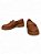 Mocassim Your Shoes Caramelo Fivela Dourada - Imagem 3