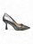 Scarpin Your Shoes Prata Salto Taça - Imagem 1