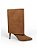 Bota Your Shoes Caramelo Vira De Couro - Imagem 1