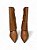 Bota Your Shoes Caramelo Vira De Couro - Imagem 2