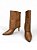 Bota Your Shoes Caramelo Vira De Couro - Imagem 3