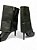 Bota Your Shoes Preta Vira De Couro - Imagem 4